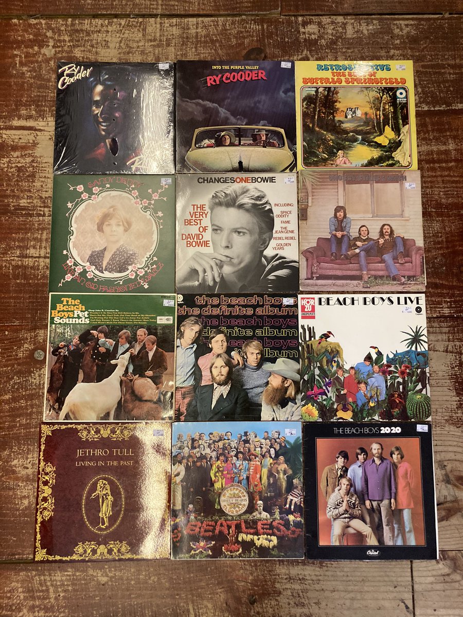 Tweedehands elpees **nieuw binnen**