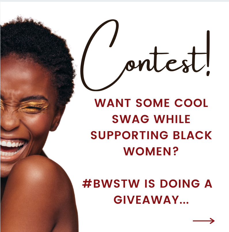 bwstw_movement's tweet photo. #BWSTW is having a giveaway! 

Want 2 some cool swag while supporting #BlackWomen?

RULES:
1. Follow us on the official #BWSTW accounts...

2. Comment w/ someone who will like #BWSTW...

3. Be a #BlackWoman or an #Ally to a Black Woman

It's that simple! https://t.co/4kaAx79q0d