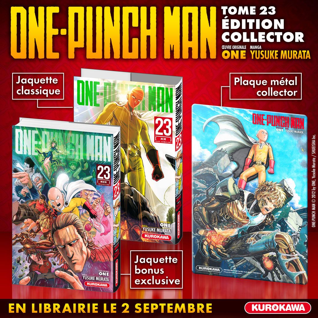 PORTAL OTAKU on X: INFO📰 O volume 23 do One-Punch Man se beneficiará  de uma edição de colecionador, além da edição padrão.   / X