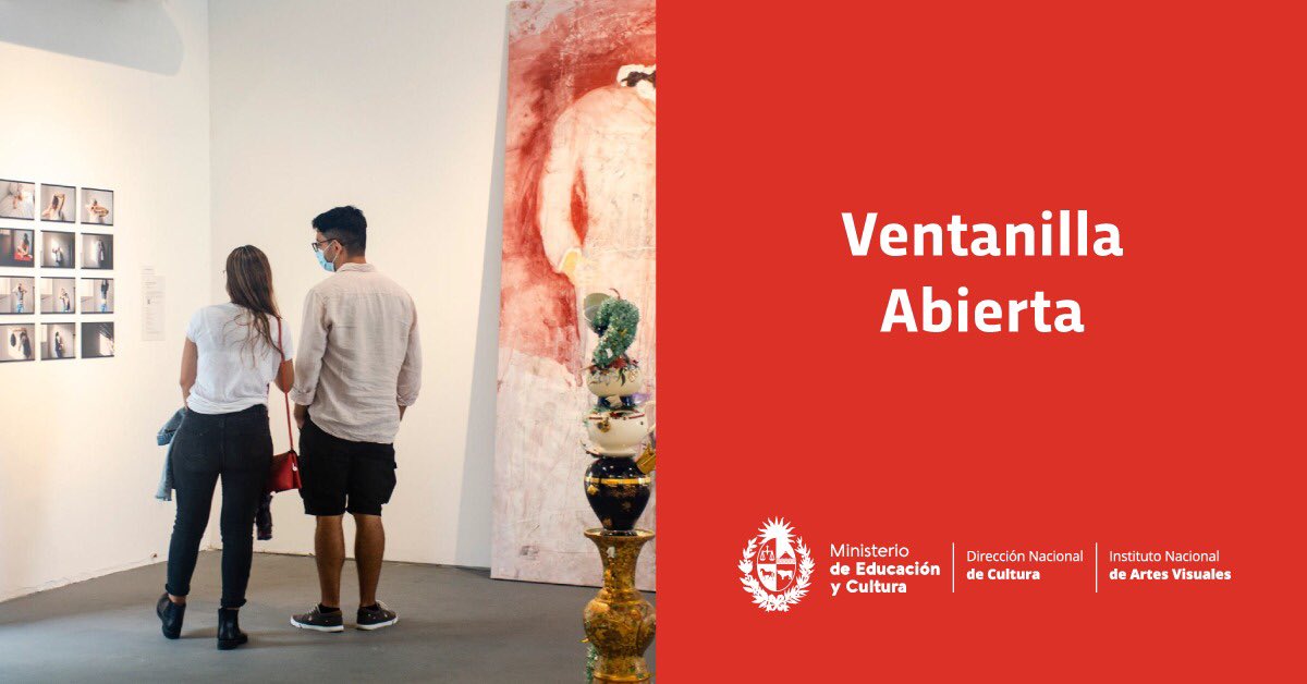 MuseoZorrilla's tweet photo. 📢 Ventanilla abierta 2021

Se encuentra abierta la convocatoria para el fortalecimiento de las Artes Visuales.

📷: 59º Premio Nacional de Artes Visuales Margaret Whyte.

Para más información y bases: https://t.co/RRfF0IdLNT 

#INAVUY https://t.co/FFsBLA7wtr