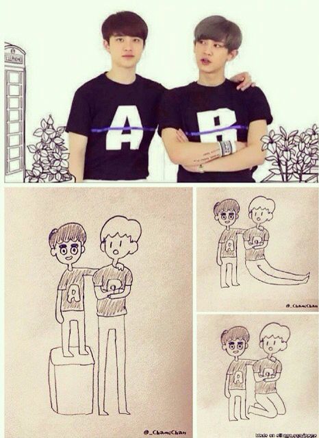 savi_zione's tweet photo. You're not an EXO-l if you don't know that Chansoo's friendship exist..
They do bickers a lot but they are sweet to each other❤
The "Tom and Jerry" of EXO.
EXO PARALLEL UNIVERSE
#KYUNGSOO_Tracking
#CHANYEOL_Tracking
#DONT_FIGHT_THE_FEELING
@weareoneEXO https://t.co/UyjM5apHwI