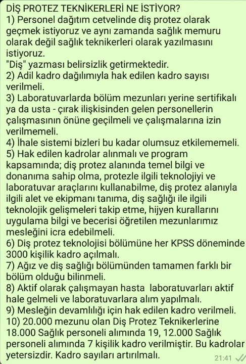 disprotez95's tweet photo. @etknlkpltformu 
@drfahrettinkoca 
SbTeknikere AdilDağılım
#CbSağTeknikeriAtamaVakti https://t.co/CGzriH96Qm