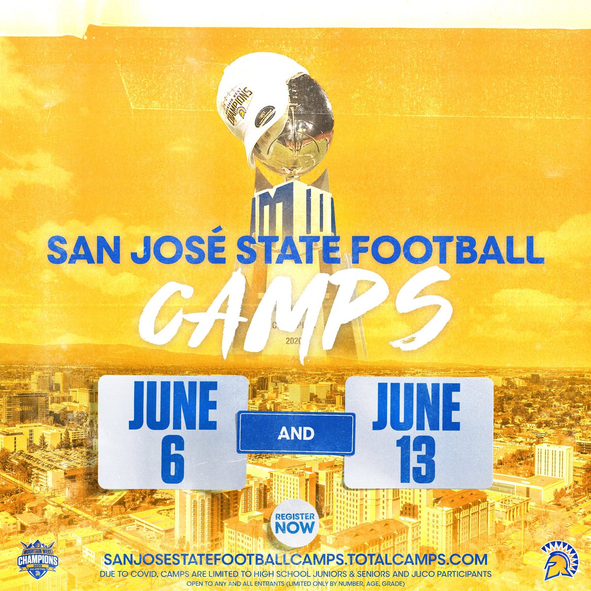 BrennanRonald7's tweet photo. BCP 🔔 @SanJoseStateFB Camp Roster 👀 #SpartanUp

SJSU 6/6
• @NateEscalada5 
• @diegorobles55 
• @wadesmithh 
• @josh_thompson22 
• @SeanMcG40363168 
• @joeymikles 
SJSU 6/13
• @JaeReels97 
• @bpfaff23 
• @rileyparan 
• @MitchD_Brown 
• @wadesmithh 
• @josh_thompson22 https://t.co/JpcZQi6RHH