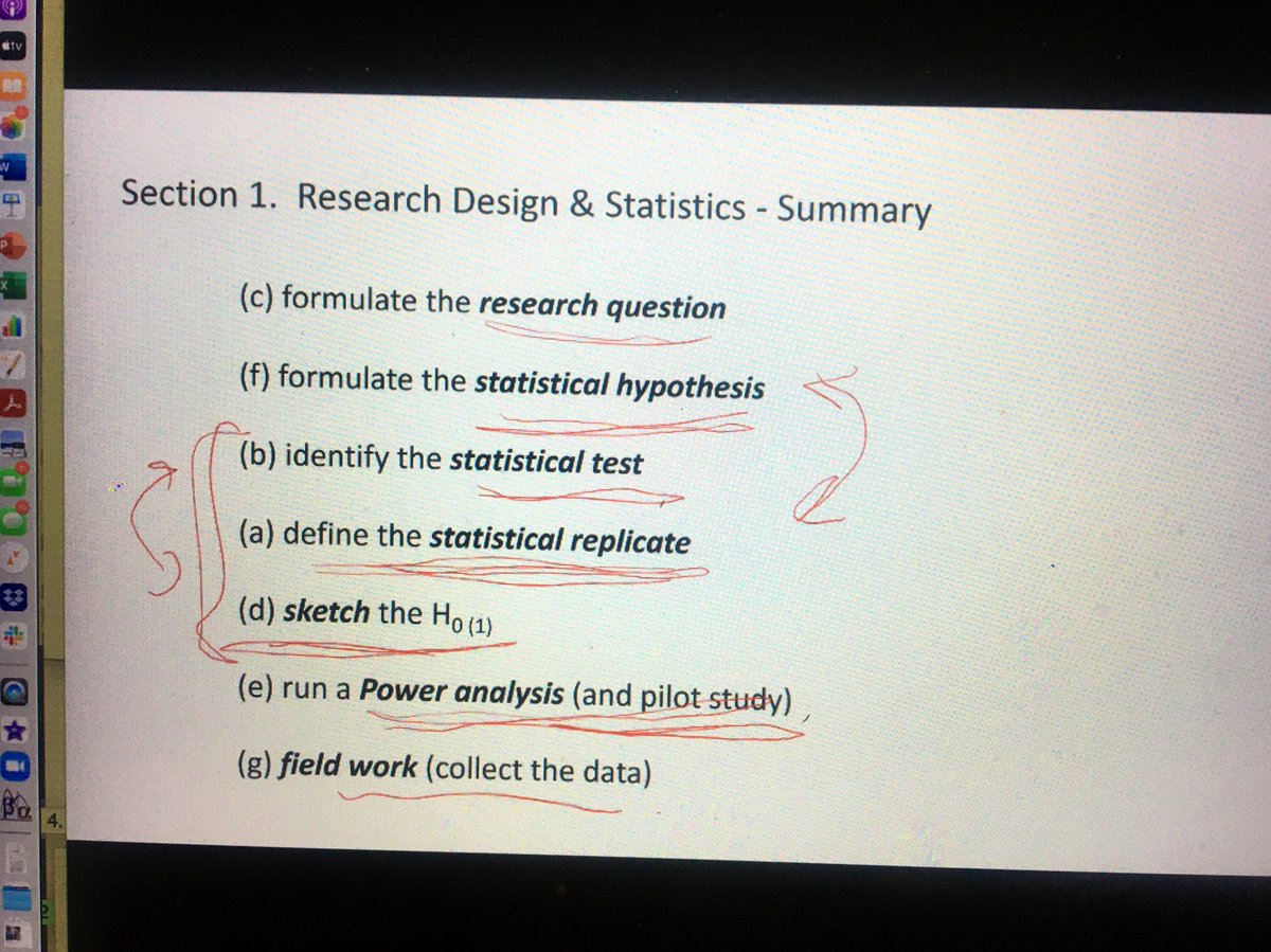 dawnbazely's tweet photo. 📈Prof. Nigel Waltho of @Carleton_U is talking field project design & sampling in #VirtualFieldCourse Week4!
We’re learning about 2 menu-driven #OpenAccess@am packages: G*Power & PAST4.
The latter does traditional & ecological statistics📈!
#BIOL30014410
#BIOL3001
#BIOL4410-02 https://t.co/yldX71uW6K