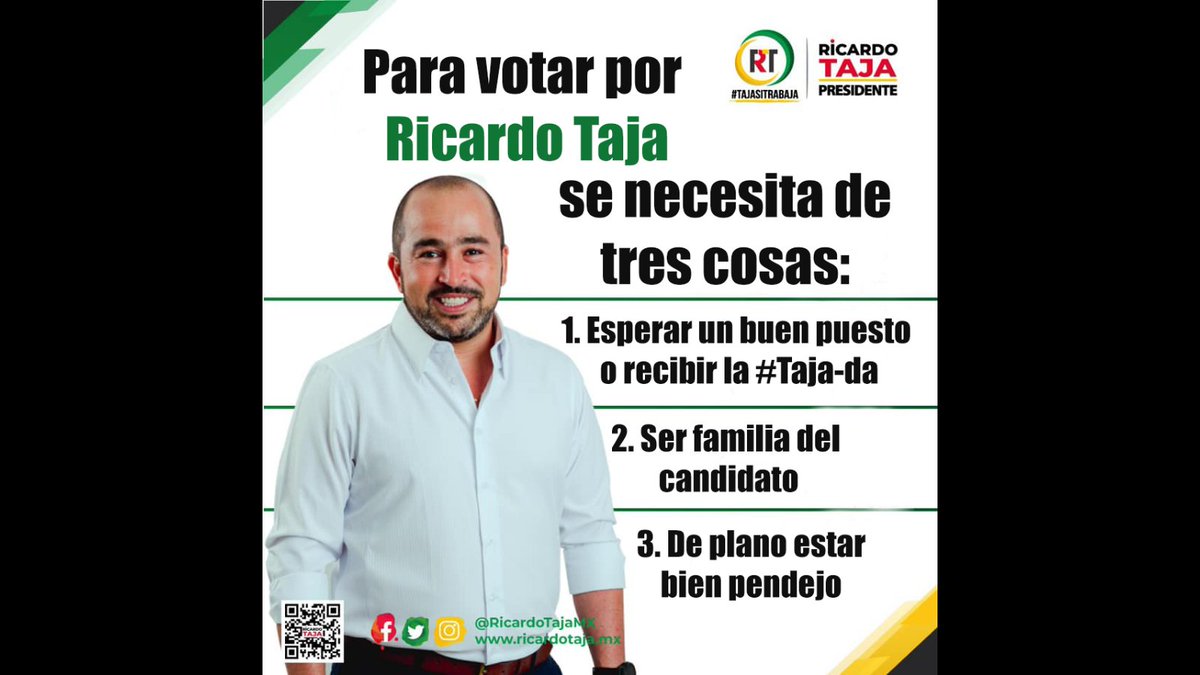 Valeriaa2875's tweet photo. JAJAJAJA y sí, por eso hay que pensar bien antes de votar! ejerce tu voto con responsabilidad. 🤐❌

#Acapulco #Guerrero #Elecciones2021 #PRIANRD #Corrupción #FUERAPRIANRD https://t.co/ccW7SMgwIX