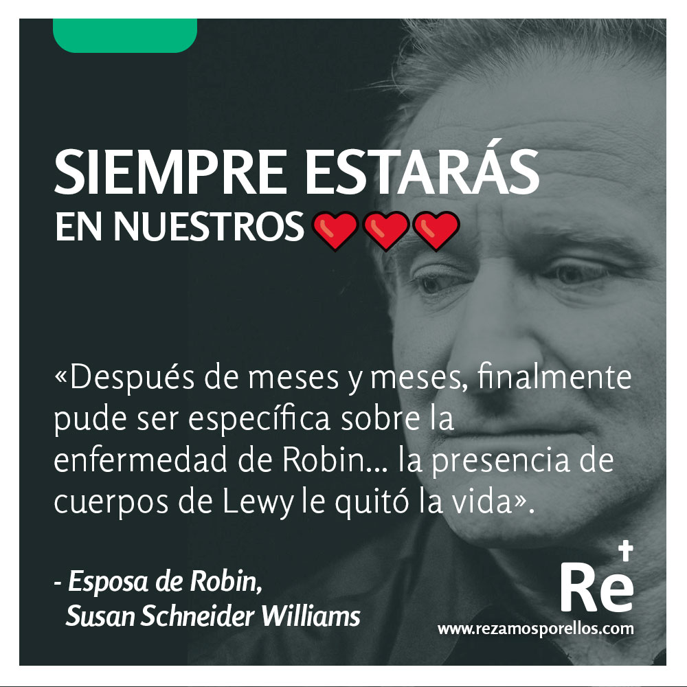 Hubo mucha controversia con el fallecimiento de #RobinWilliams pero ya SE SABE TODA LA VERDAD, y su mujer, lo cuenta al detalle en una emotiva carta (el vídeo del final del artículo) 😢 No tiene perdida. 
👉Lee el artículo rezamosporellos.com/2021/05/15/tam…

#actores #famosos #celebridades