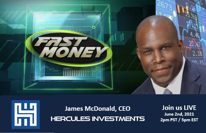 Tune in to CNBC's Fast Money at 2pm PST to watch James McDonald live on air.  We'll be talking about our top stock picks and more!