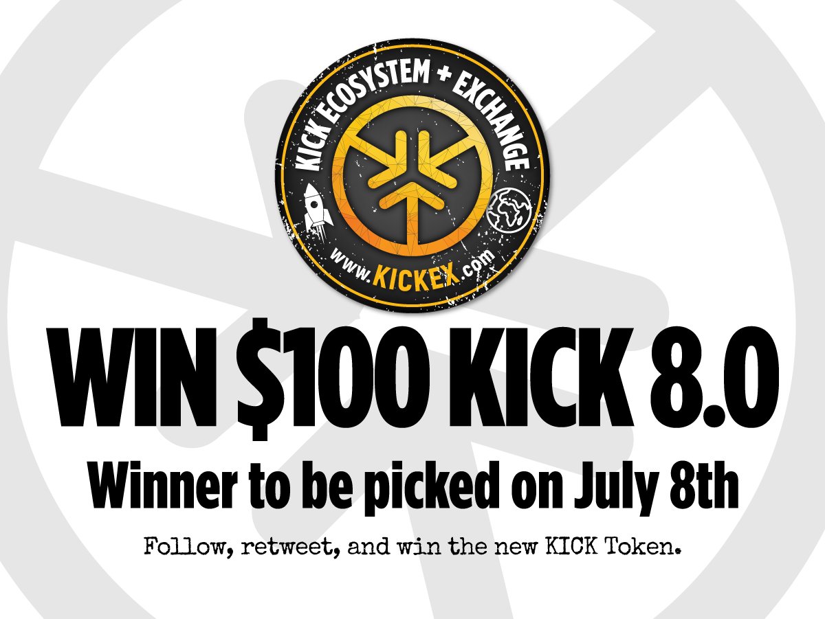eriksvcard's tweet photo. Win $100 of the new KICK Tokens

Step 1: Follow Me (eriksvcard)
Step 2: Follow https://t.co/SqiLTcs6qf
Step 3: Follow https://t.co/VJeBVAwQ41
Step 4: Retweet this tweet.

$FEG $HOKK $AKITA $XRP $ETH $BTC $YOOSHI $HOGE $HOKK $LTN $FEG $AKITA $CLU $KISHU $ASS $SHIB https://t.co/mw9iheTqzf