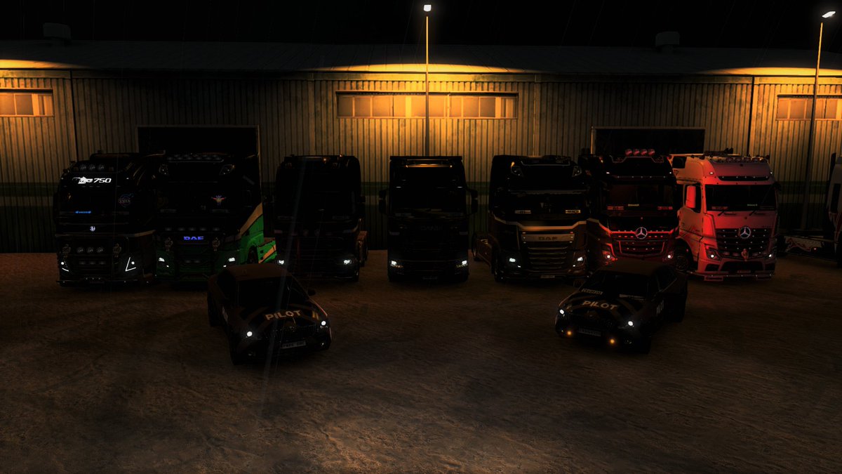 dbc_vtc's tweet photo. We had a Fantastic Public convoy this evening! Thanks everyone so much for coming tonight! 

Below are a couple photos of the start, And the end! (Sadly the Media team got stuck in the UK ;) )

Fat Belly Haulage, @cargo_vtc , @firelodge , @BruijnLogistics https://t.co/5DFNJrn9P2