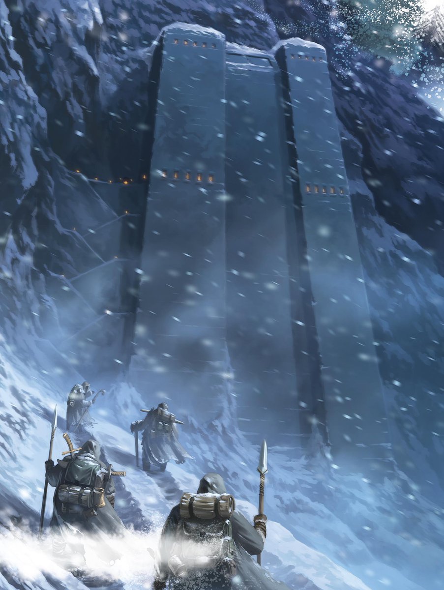 TieflingTh0t's tweet photo. Tonight! #Frigophobia Returns!
Can the strange Duergar that helped finish the battle on Sunblight's steps be trusted? Probably not! But the fortress awaits our adventurers nonetheless...
Join us this evening at 7:15pm EST on https://t.co/SmqQ9ACis7! #IcewindDale #Dnd5e https://t.co/l7saXZclSw