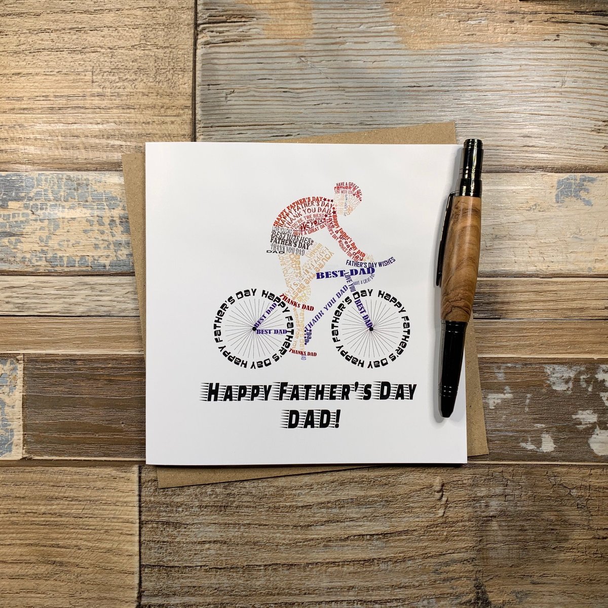 KscopeKrafts's tweet photo. There must be a lot of Dad's into #cycling. This #FathersDay card of a Dad on his bike is selling fast. Free #personalisation, and #free postage.
Fathers Day is Sunday 20th June https://t.co/haLVWpf0wl
#father #fathersdaycard #daddy #dad #cyclistfathersday #bike #etsy https://t.co/PaFmMNumBT