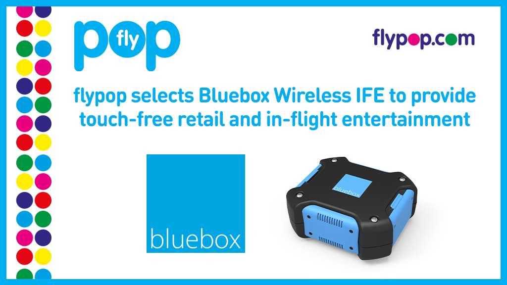 #flypop selects @BlueboxAviation wireless #IFE to provide touch-free retail and #inflight entertainment.✈️
#Airlines #NewAirlines #Aviation #AvGeeks #PaxEx #LowCostAirlines #InflightEntertainment