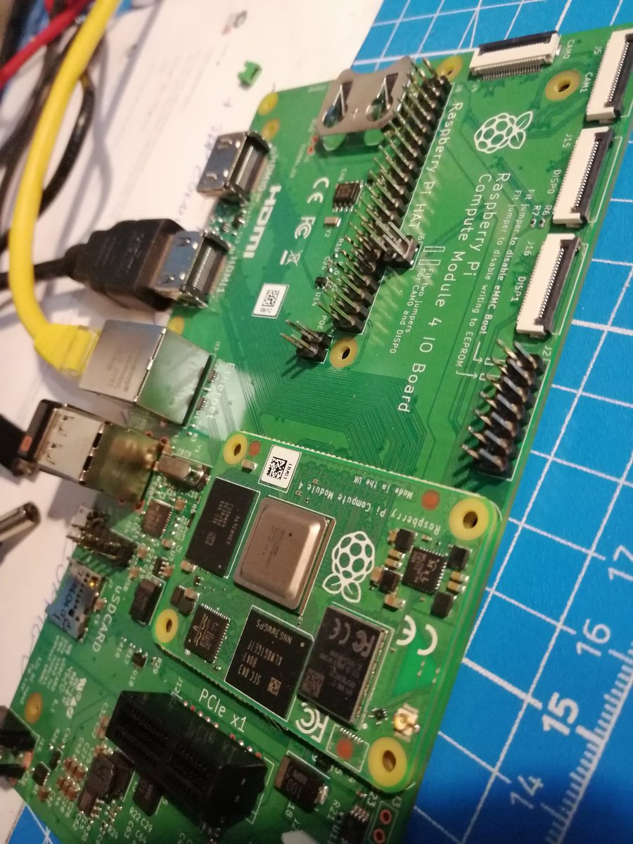 MAYERMAKES's tweet image. Making progress on a @Raspberry_Pi #computemodule project for @E14Community! It's the 9ne you all have been asking for two years...