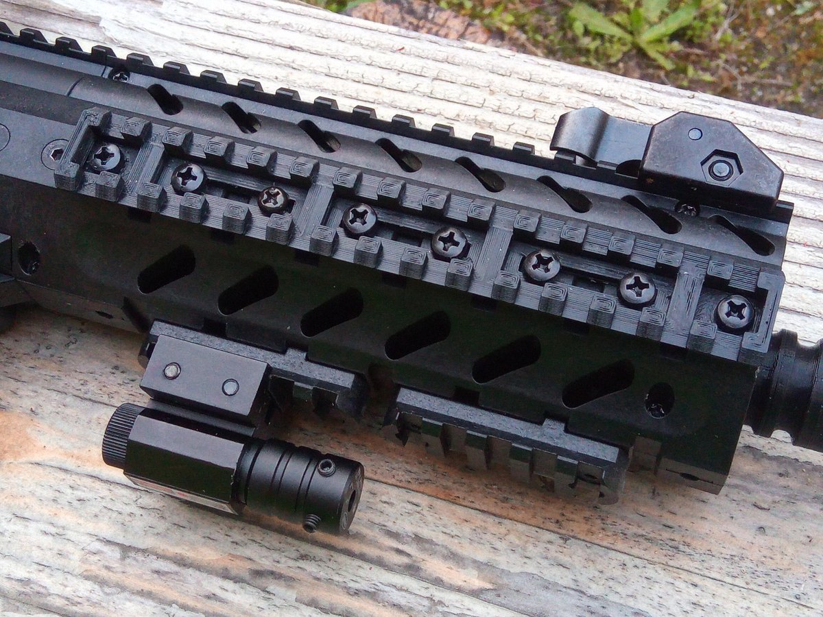 MPX Full-Length 15-Slots Lightweight Picatinny Rail (PT+) for Sig Sauer MPX Air Rifle blastersbb.myshopify.com/products/mpx-f… #airgun #AirRifle #SigMPX #AirPower3D