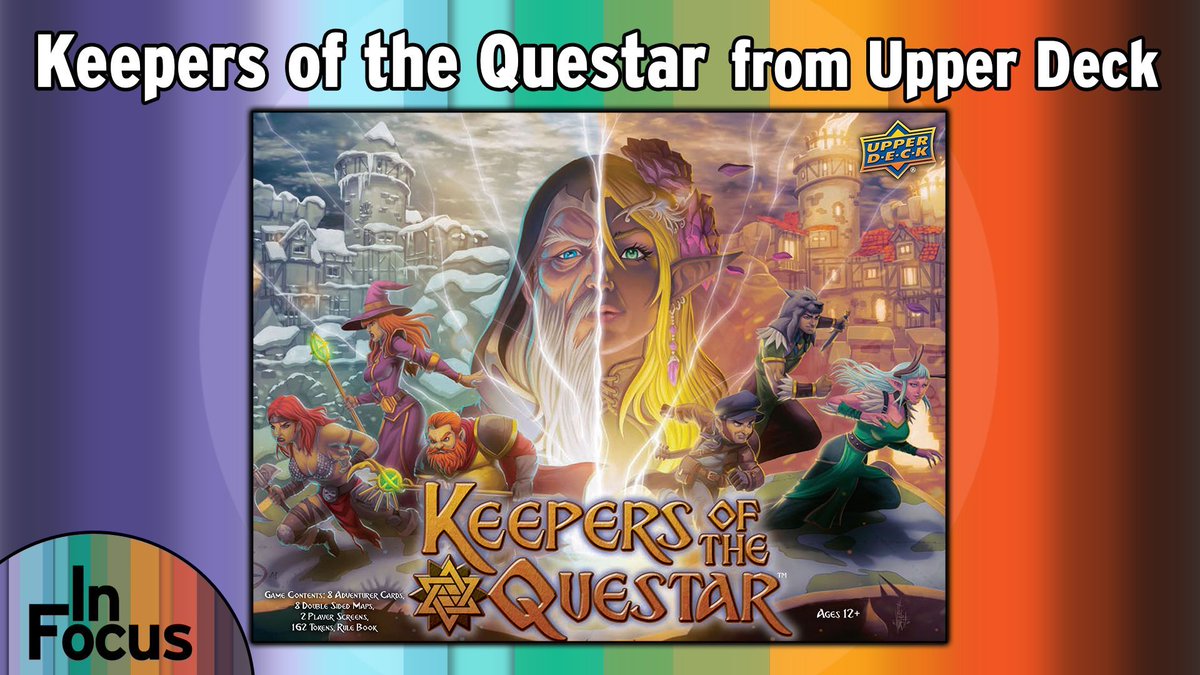 BoardGameGeek's tweet photo. Take a closer look at "Keepers of the Questar" - In Focus! from designer Gordon LeVasseur & publisher @UpperDeckEnt. This episode is presented by Mike Murphy and sponsored by @UpperDeckEnt. Find out more here: https://t.co/MxlYobLlcq—Lincoln #BGGInFocus https://t.co/uY8Pp9uHSE https://t.co/AbDB3Yiafs