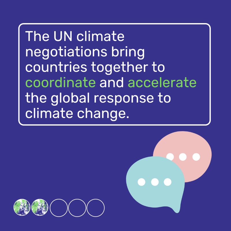 COP26's tweet photo. Why are the @UN climate negotiations important? 👇

#TogetherForOurPlanet 🌍

#COP26 | #SB2021 | #ClimateAction