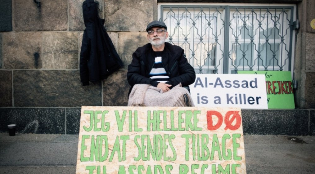 "We are dying from fear that the government will deport us.”

Syrian refugees protest Denmark’s attempt to return them aje.io/uc5qt7