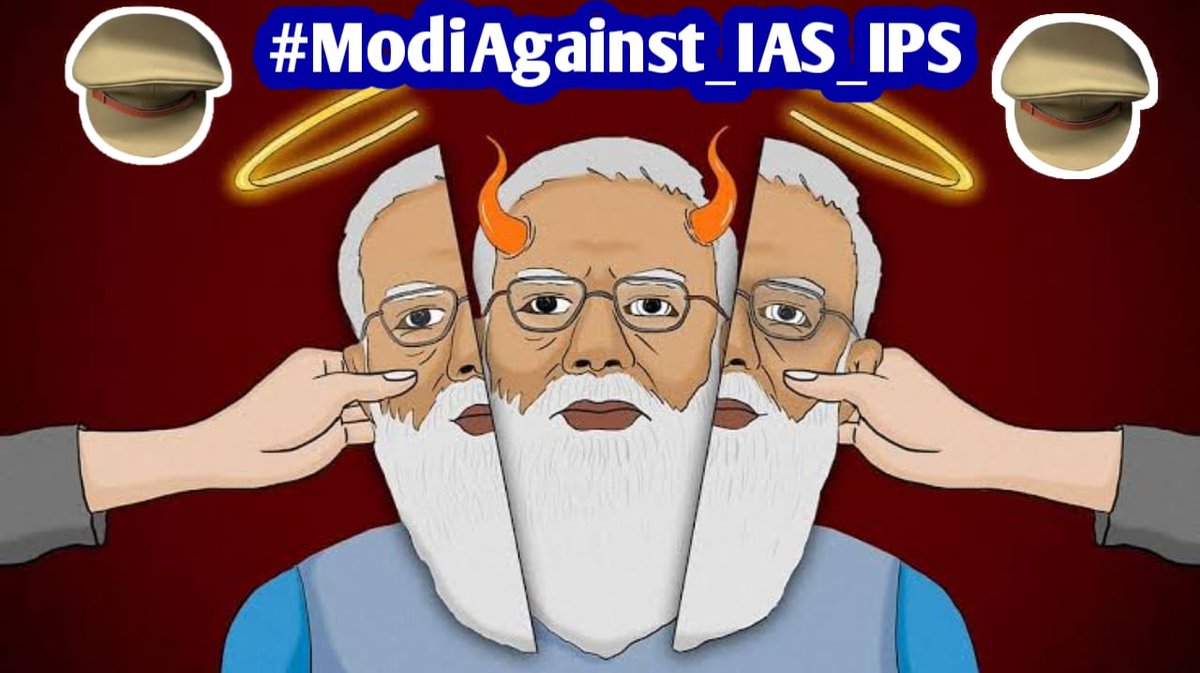 Bishnusahis10's tweet image. #ModiAgainst_IAS_IPS