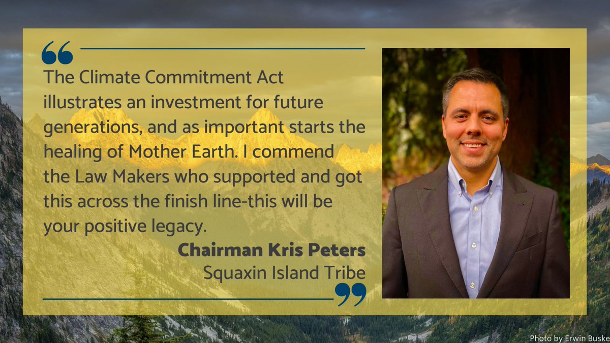 The Nature Conservancy in Washington (@conserve_wa) on Twitter photo Thank you <a href="/SquaxinIsland/">Squaxin Island Tribe</a> Tribal Chairman Kris Peters.
#ClimateCommitment nature.ly/3ijvcdc Thank you <a href="/SquaxinIsland/">Squaxin Island Tribe</a> Tribal Chairman Kris Peters.
#ClimateCommitment nature.ly/3ijvcdc