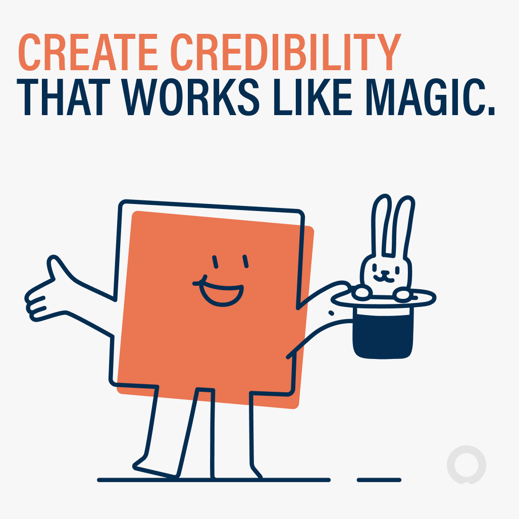 OutstandApp's tweet photo. Outstand gives you instant credibility—that elusive trust gateway that precludes every sale. 

You don’t need to create an illusion. You just need marketing that helps your brand, your story, and your accomplishments shine. https://t.co/L2WArtBJaK