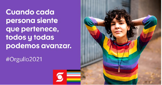 Hoy iniciamos el #MesDelOrgullo renovando nuestro compromiso con la inclusión. Cuando cada persona sienta que pertenece, podremos avanzar. Scotiabank está fomentando oportunidades para la comunidad LGBT+ #Pride2021🏳️‍🌈🏳️‍🌈