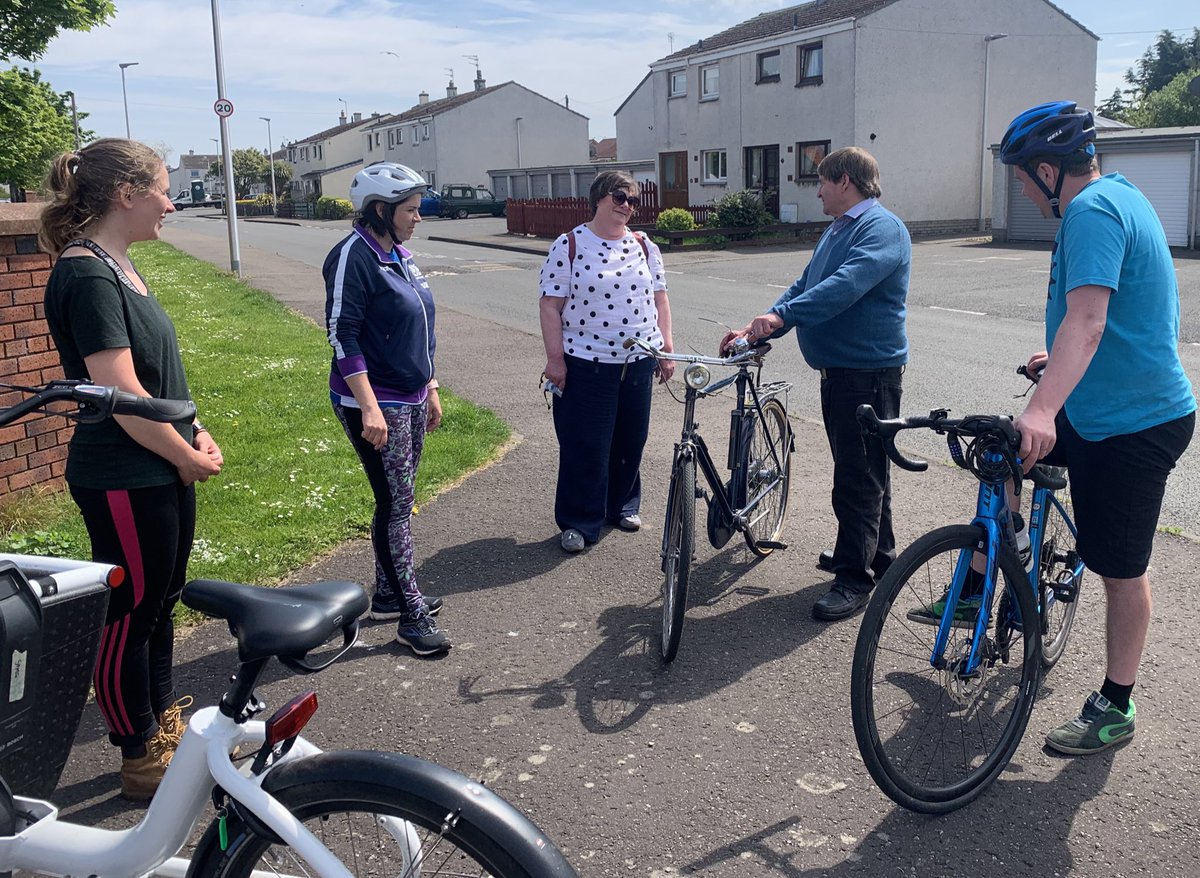 Great to talk <a href="/cargobikemovmnt/">Cargo Bike Movement</a> with @Fiona4Labour today on <a href="/CyclingScotland/">Cycling Scotland</a> Cycle Trainer Course <a href="/PortSetonCentre/">Port Seton Centre</a> <a href="/clelland_amanda/">Amanda Clelland</a> <a href="/KieranPowerBike/">Kieran Power</a>