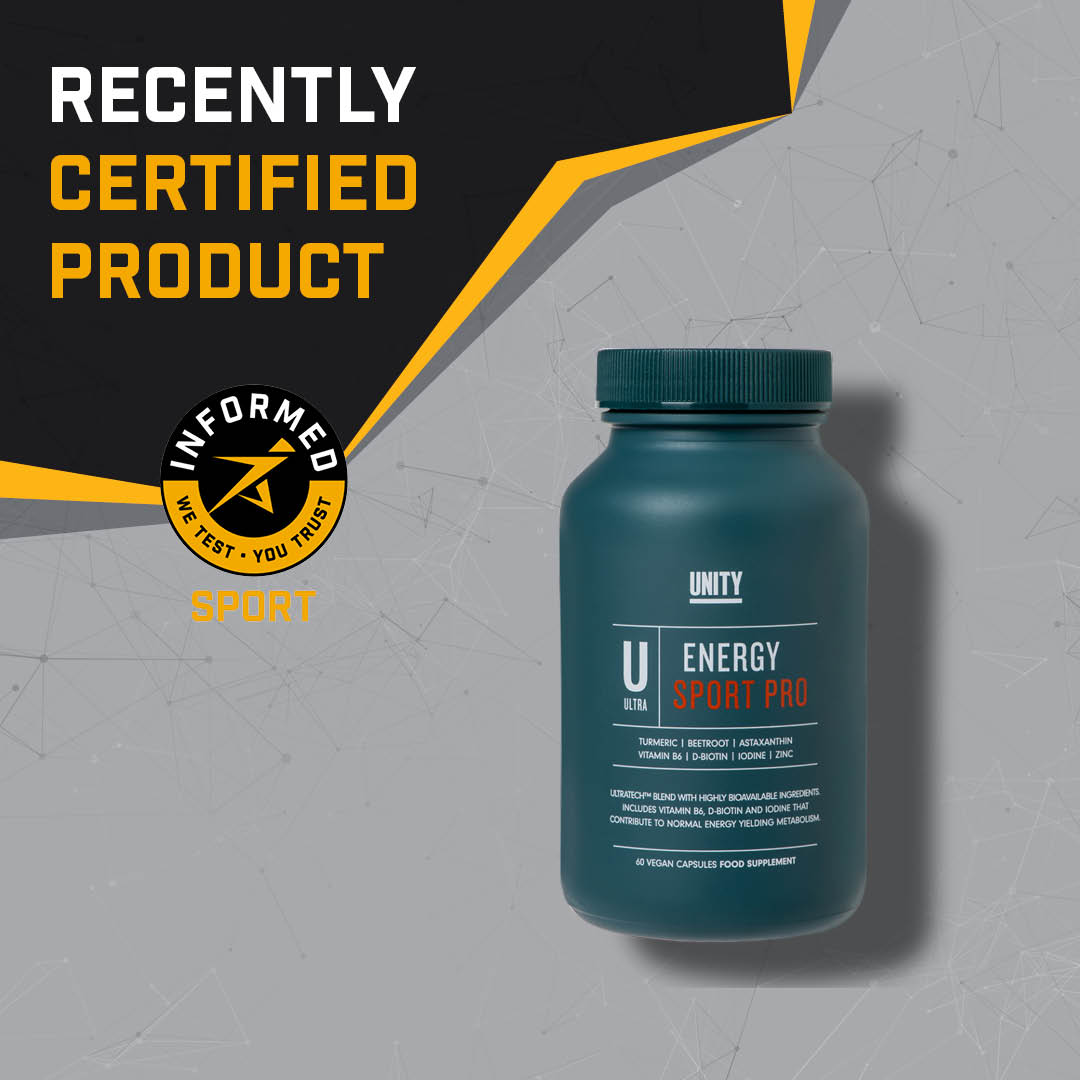 Congrats @unityperform on the Informed Sport Certification of Energy Sport Pro. Every batch of this product is pre-market tested for banned substances - providing assurance to athletes! #wetestyoutrust #ChooseUnity #TakeControlOfYourHealth #SportMeetsScience #EnergySportPro