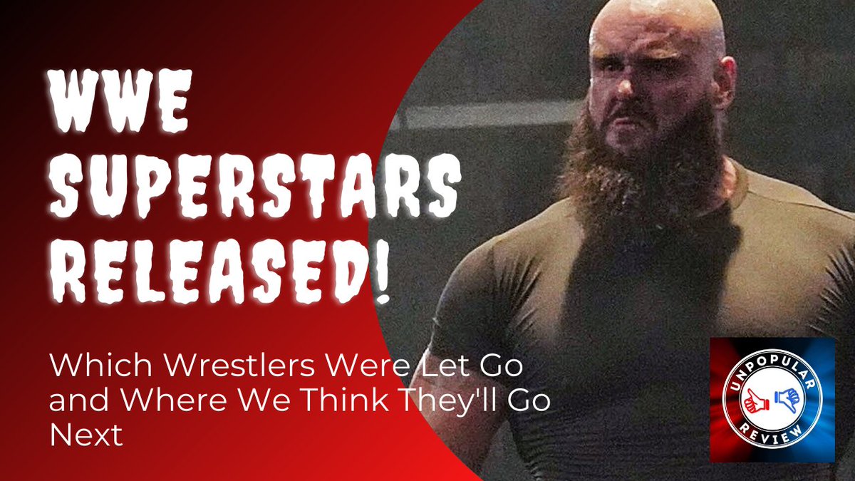 unPOPULAReview's tweet photo. We're going LIVE in a few minutes to discuss the latest round of #WWEReleases. Come stop by and drop your thoughts/comments in the chat. #BraunStrowman #Lana #AliesterBlack
LIKE 👍🏼 & SUBSCRIBE:
https://t.co/vaz0ItRbr0 https://t.co/7FrOGFXKSn