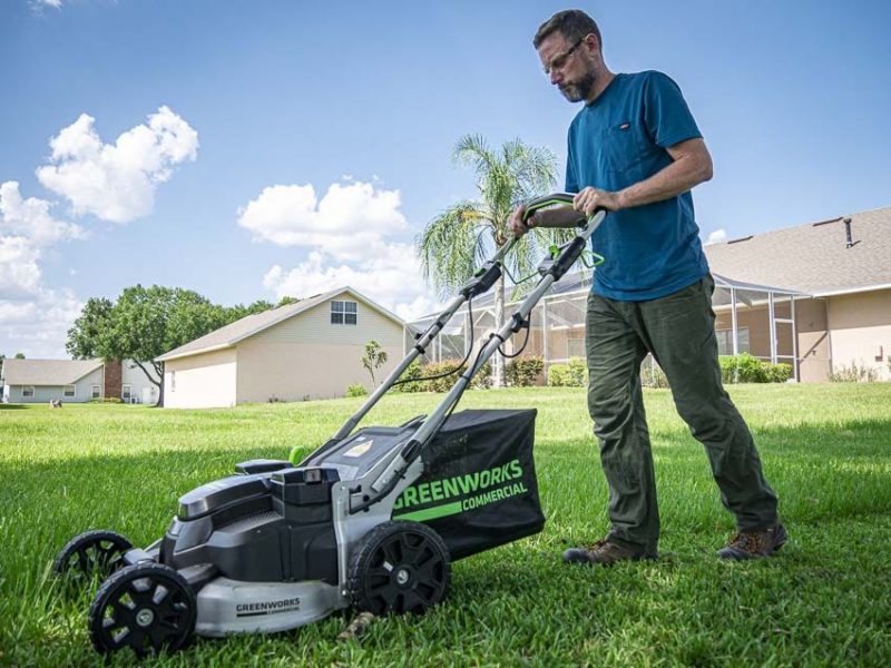 ProToolReviews's tweet photo. We asked the #Greenworks team about what the current landscape looks like if your commercial lawn care business wants to kick the gas can. 

#landsacping #lawncare #ptrgre21

https://t.co/hq5nxW4stb https://t.co/VBYwzuXINz