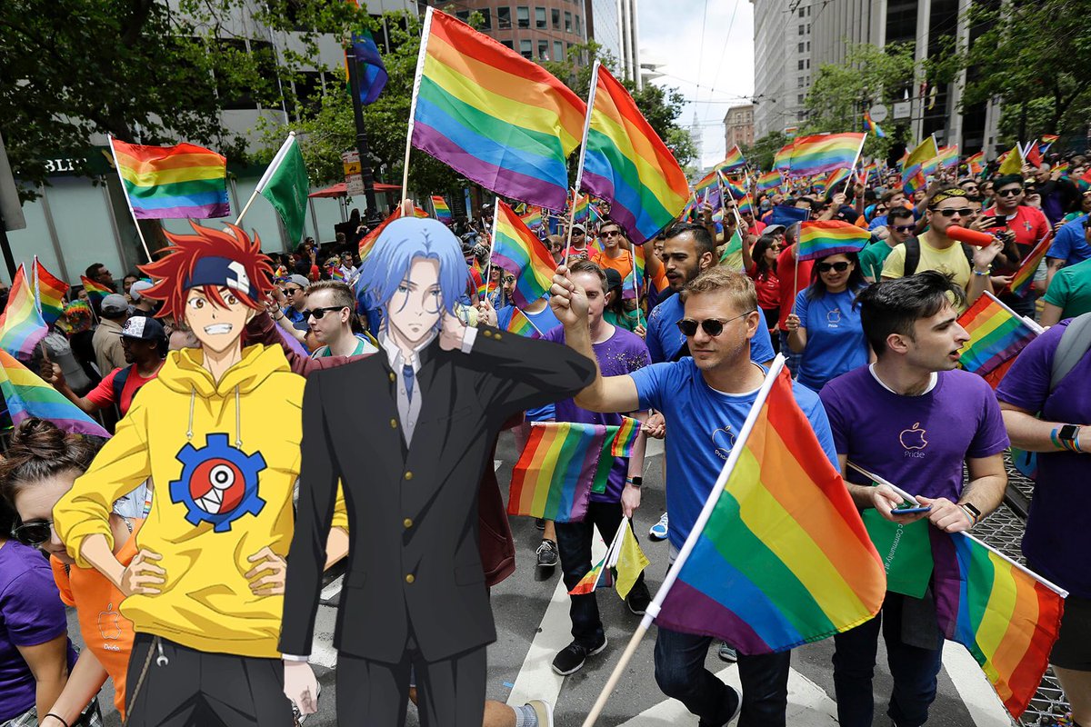 guess who i saw at pride today