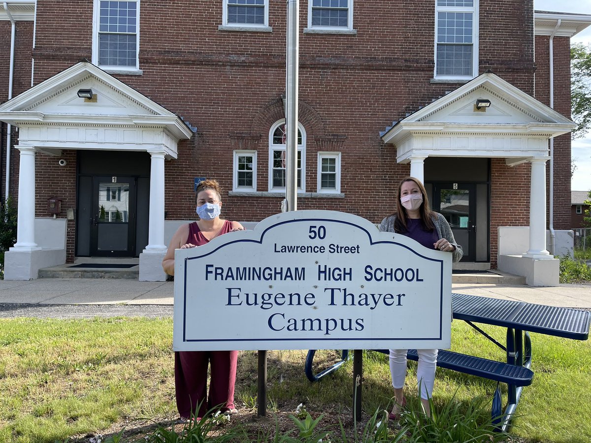 Thayer supports and celebrates #FPSPrideDay <a href="/framinghamps/">Framingham Public Schools</a> 💜