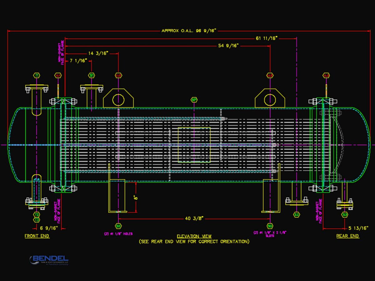 Bendeltanks's tweet photo. This week's featured project: #ASME 20" Diameter x 72" long BET Floating Head Heat Exchanger. Carbon &amp; stainless steel shell construction, 316L stainless heads, tubes and tubesheets. https://t.co/DizLMxVGeb
#bendeltank
#quality #tema #heatexchangers #shellandtube #heattransfer https://t.co/5g5mwsW9cY