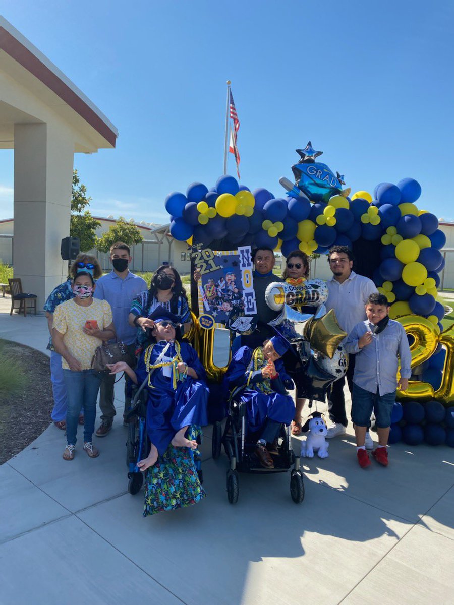 Congratulations to our @WhitleyBears graduates! Thank you principal Lisa Beasley and teacher Karina Ochoa for making the day special for our students! #WeArePBV