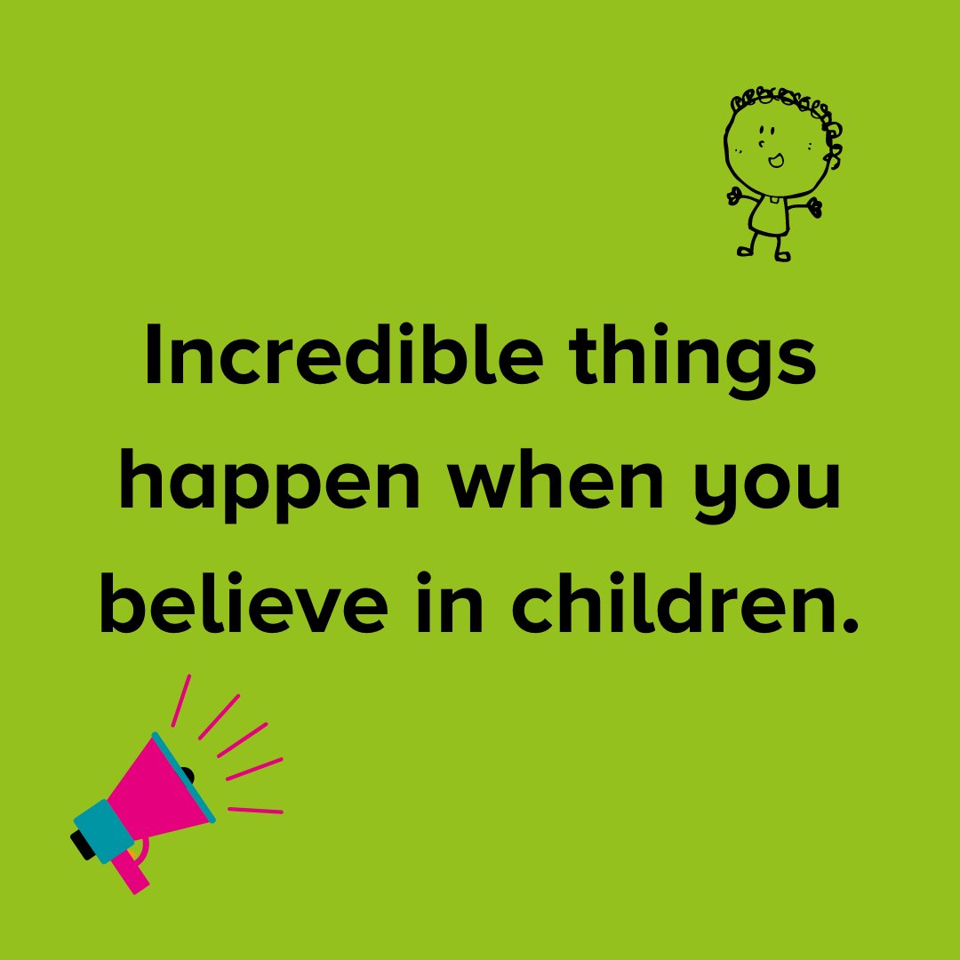 barnardos's tweet image. Nobody knows better than children what their lives are really like – they should be involved in decisions that affect them. 

We're here to: 
💚grow their confidence 
💚help them find their voice 
💚hear what they tell us and take it seriously

#BelieveInChildren #PowerOfYouth