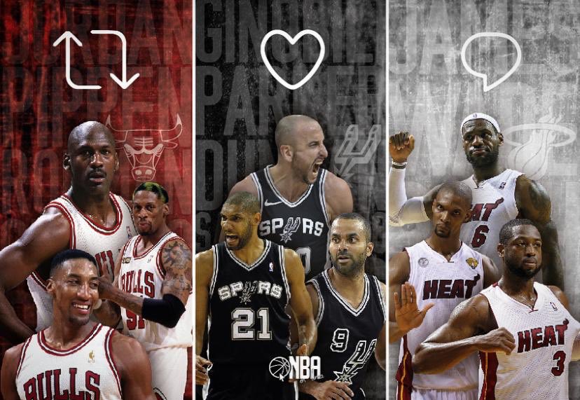 Juguemos. ¿Qué trío eliges?