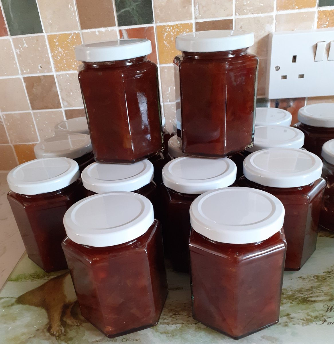 From plot to pot : Rhubarb &amp; Ginger Jam
And still enough rhubarb left for some rhubarb crumbles for #HeatonMoor market on Sunday!