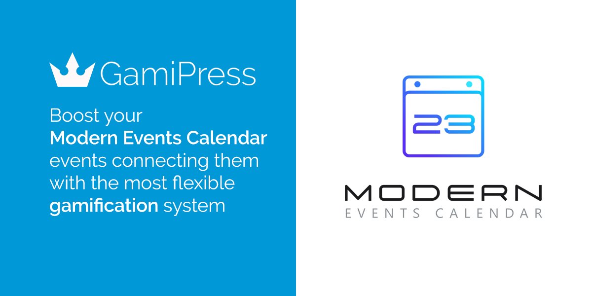 GamiPress's tweet photo. Award your #WordPress users with digital rewards for attend to #events or for complete a #booking with this integration to #ModernEventsCalendar by @webnus
More info: 👇
https://t.co/LqjxVay3ds https://t.co/CwAA781ezb