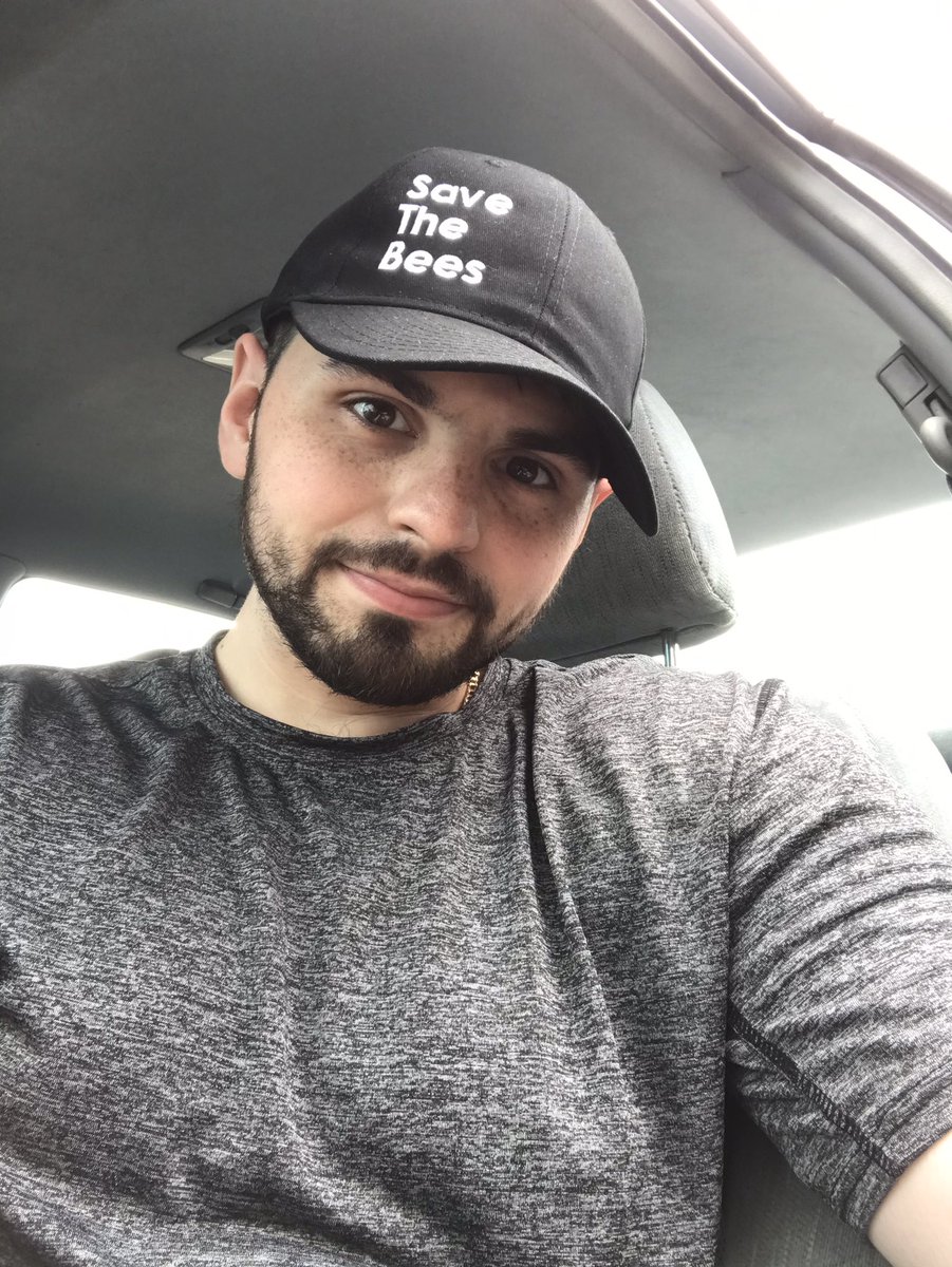 M_A_Rodriguez3's tweet photo. Got this dope hat from a rep today! thanks to @Beekeepers_Nat!!
#savethebees https://t.co/jseR2IuJhW
