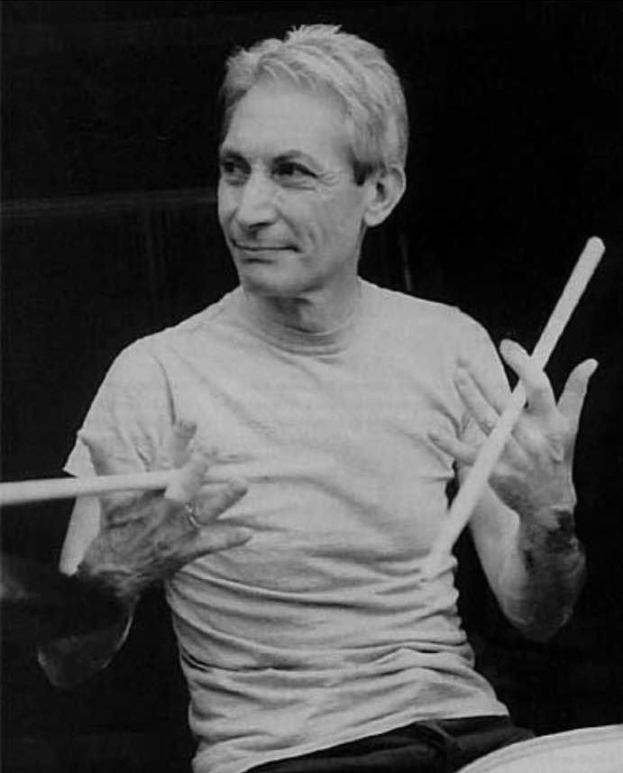 Happy 80th Birthday to drummer Charlie Watts!!  
