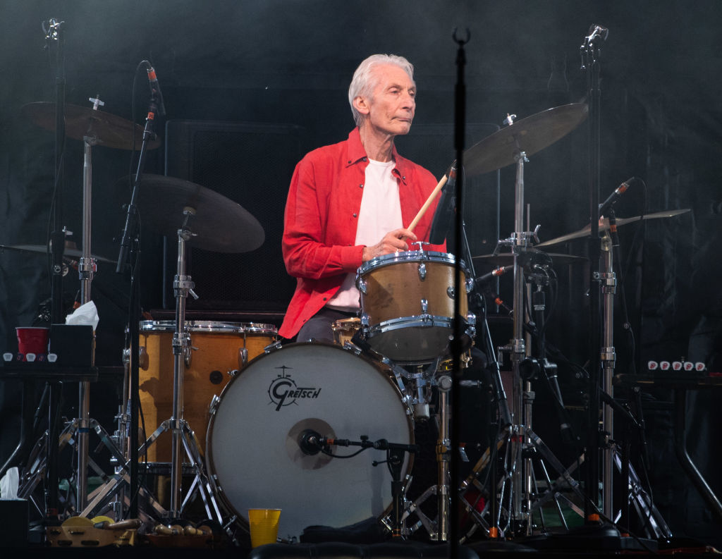 Happy 80th birthday to Charlie Watts of Photo by George Pimentel 