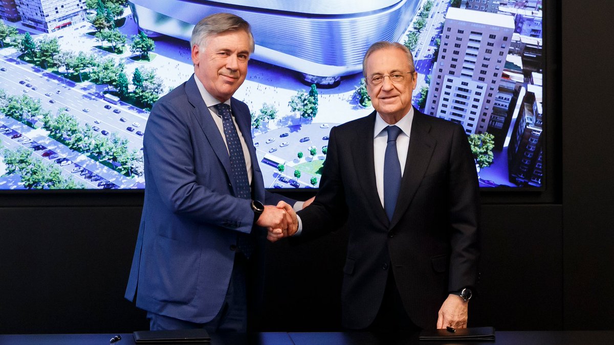 🤝 #WelcomeBackAncelotti