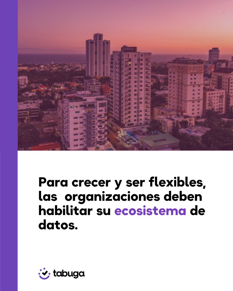 wearetabuga's tweet image. En vez invertir en más herramientas, la recomendación es considerar habilitar un ecosistema de datos para crecer y ser más flexibles. #Datos #ProcesamientodeDatos #TransformaciónDigital