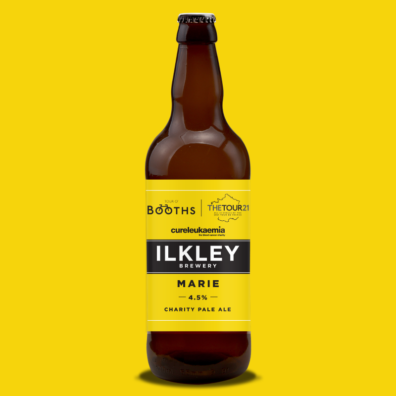 Ilkleybrewery's tweet photo. Charity Beer 💙💛
Brewed in partnership with @BoothsCountry as part of their Tour de Booths charity cycle ride in aid of @CureLeukaemia

Read more about the fundraising on our website, and buy your ltd edition case now  https://t.co/UcnnZ1iWxJ

#poweredbyyou #poweredbynurses https://t.co/R37LCVRAMg