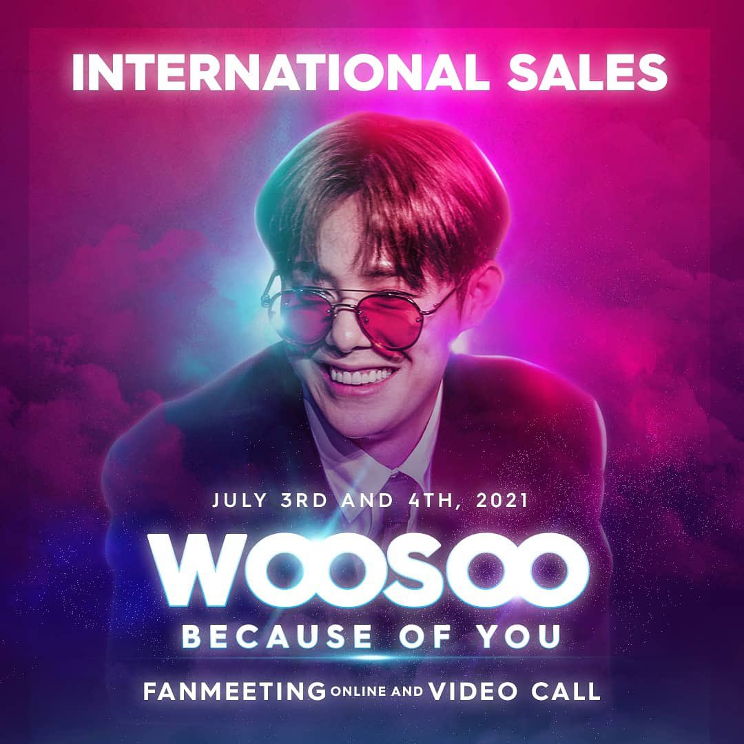 nobkstage's tweet photo. Woosoo irá realizar um evento virtual com os fãs brasileiros através do Zoom, entre os dias 03 e 04 de Julho. O ingresso para o meet online custa R$10. Já os ingressos de vídeo chamada custam a partir de R$30 e todos já estão à venda. ❤️ https://t.co/UdqVvyfceR