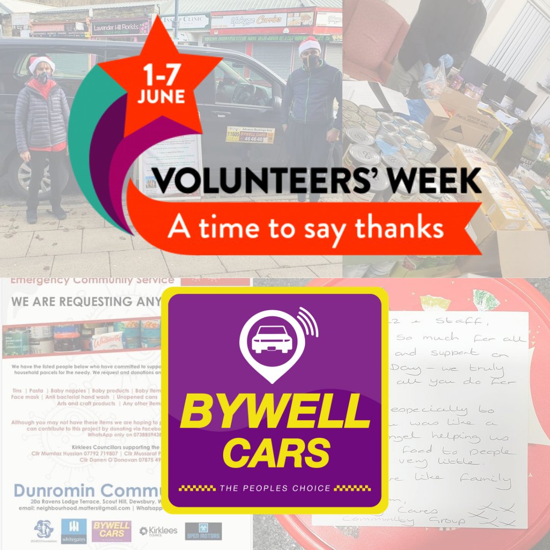 bywellcars's tweet image. Thank you to all the volunteers!
Today we are celebrating with a tribute to our community and the local organisations we have worked with throughout the this last year.
@T20_foundation
@DewsburyCares
@DewsburyAgent
@themagicwishing
#VolunteersWeek2021 #Kirkless #BywellCars