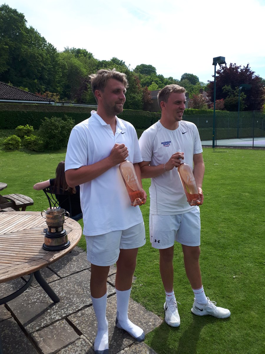 Congratulations to Wiltshire brothers Rory and Francis Smith who beat Ben Rogers and Tristan Williams in the <a href="/MaisonMirabeau/">Maison Mirabeau – Créateur de Rosé</a> <a href="/salisburyltc/">SalisburyTennisClub</a> Open doubles final. All <a href="/salisburyltc/">SalisburyTennisClub</a> members!