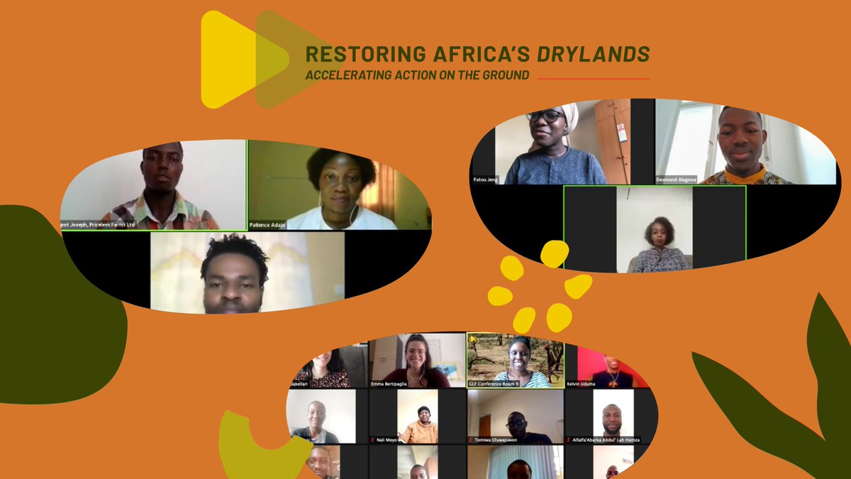 YIL_Initiative's tweet photo. WHAT A DAY! 🌾💚

What has been your favourite moment of #GLFAfrica so far? 

Ours has been meeting and chatting with all of you! 

#GenerationRestoration #ThinkLandscape https://t.co/52gLz8cirX