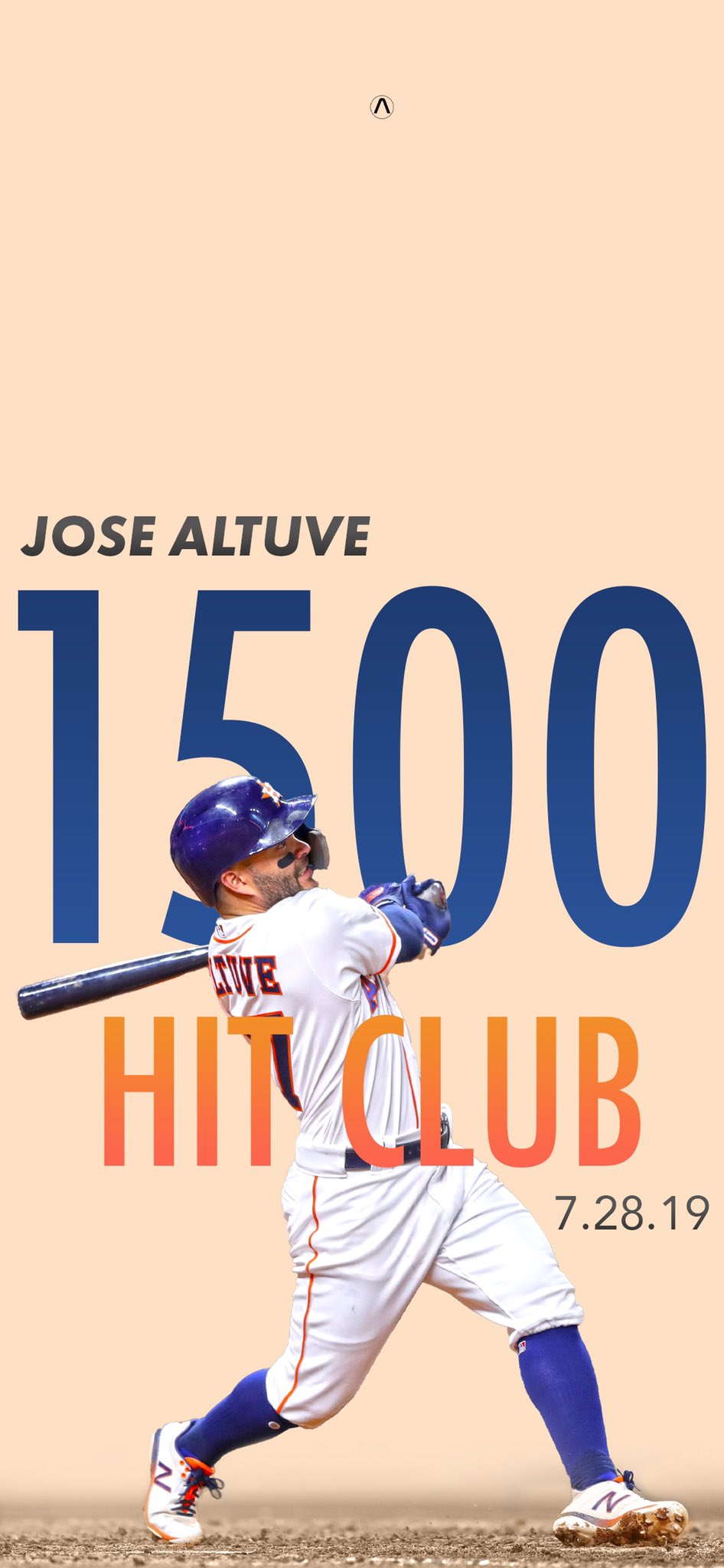 APOLLO MEDIA on X: It's #WallpaperWednesday 🎨 This week we are doing  career milestone wallpapers! Jose Altuve - 1500 hit club Craig Biggio -  3000 hit club ⬆️⬆️ both for mobile ⬆️⬆️