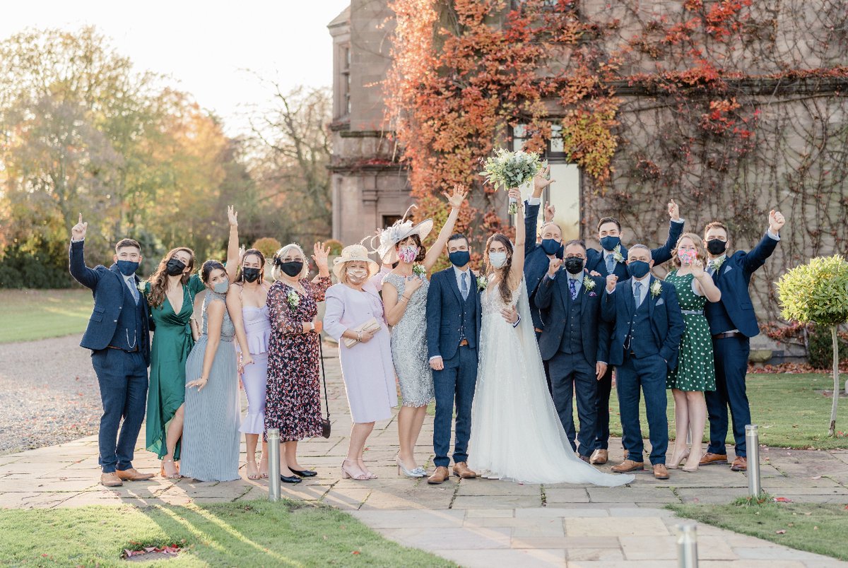 "Walking into the venue for the first time felt like a warm hug on a dark, rainy afternoon. It did not compare to any other venue we had visited." - Real Wedding bride Ami yournortheast.wedding/real-wedding/1…

Image: carnpatrick.com
Venue: @ellinghamhall