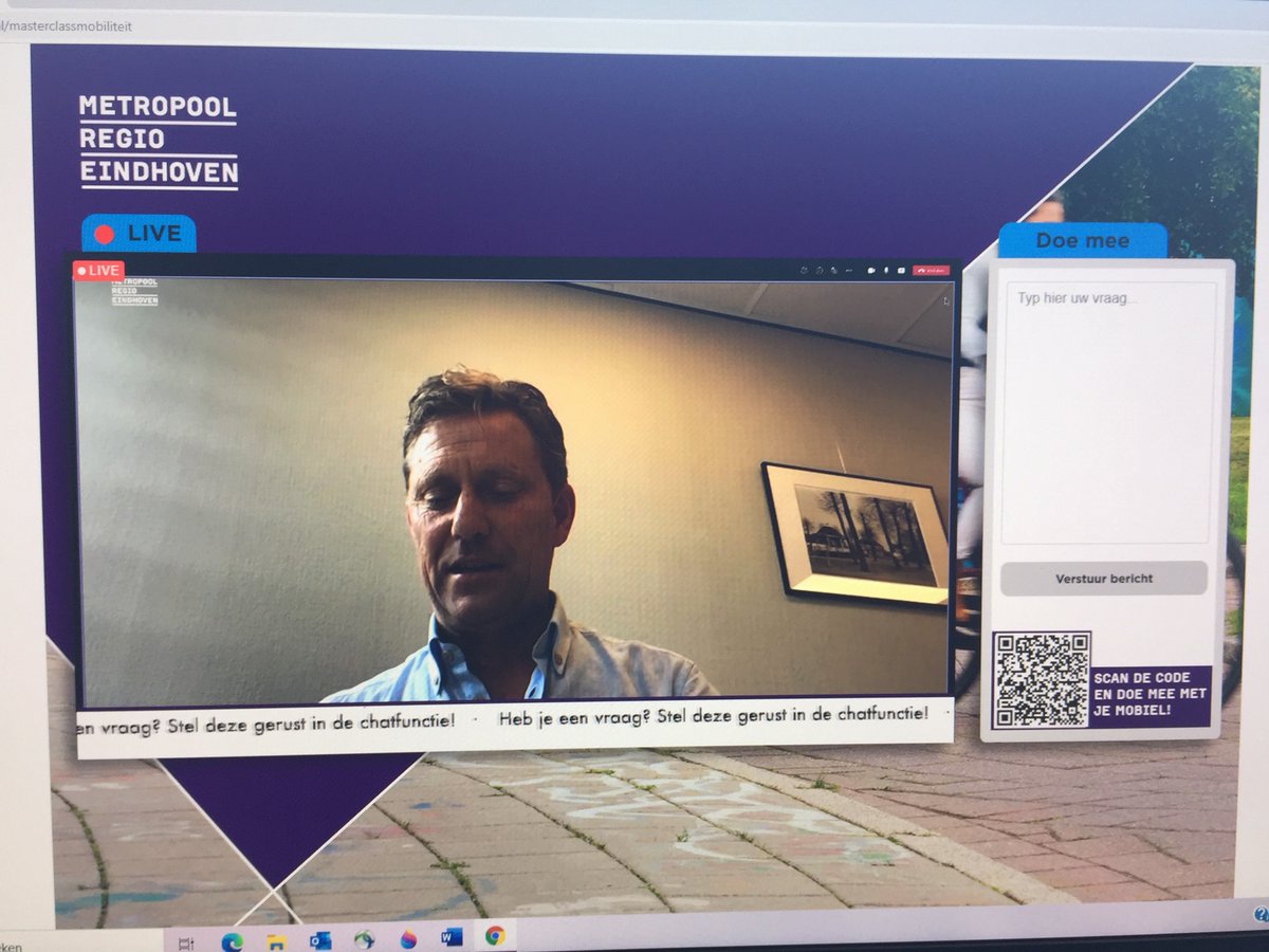 MRE_netwerk's tweet photo. Mathijs Kuijken, vice voorzitter van het portefeuillehoudersoverleg #Mobiliteit, heeft de Masterclass geopend met een oproep om op een andere manier naar mobiliteit te kijken, zodat we niet in dezelfde valkuilen blijven vallen #MREmasterclass #samenwerken #samenleren #kennisdelen https://t.co/aEHVBS23eK